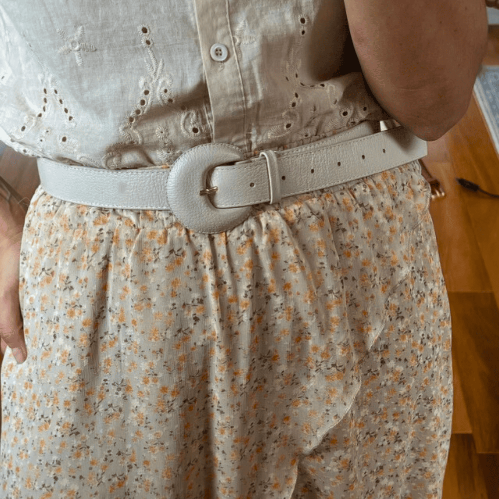 Cinto Feminino - Cinto Feminino de Couro -  Cinto de Couro - Cinto Luna - Fils